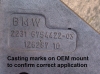 Left Hand Engine Mount (gearbox end)
