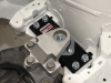 Transmission mount installed in an Audi S3