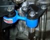 Link installed using the OEM brackets